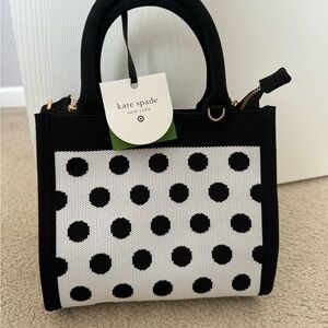 Kate Spade X Target Black and White Polka Dot